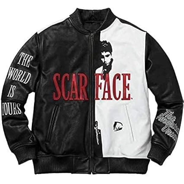 Laced up Scarface スカーフェイス　アルパチノ　ジャケット　M Laced up Scarface スカーフェイス アルパチノ ジャケット M